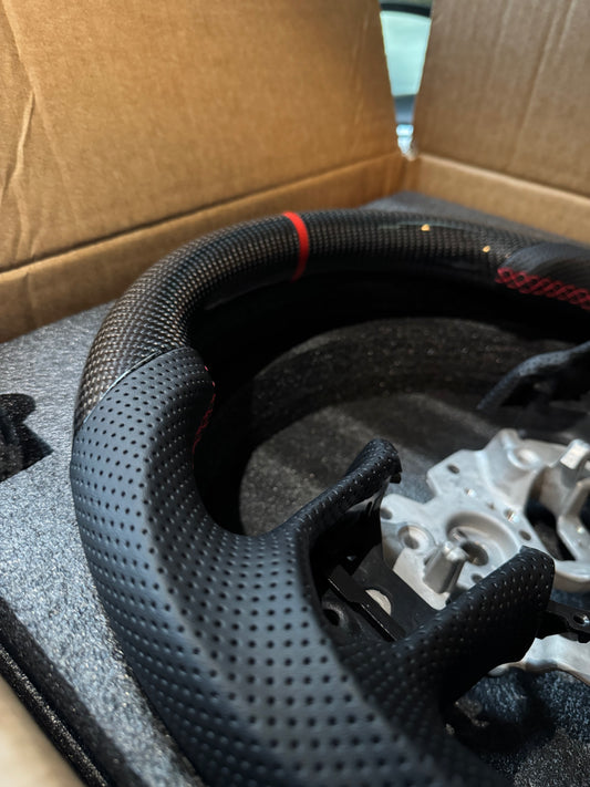 14-17 Q50 Carbon Fiber Steering Wheel